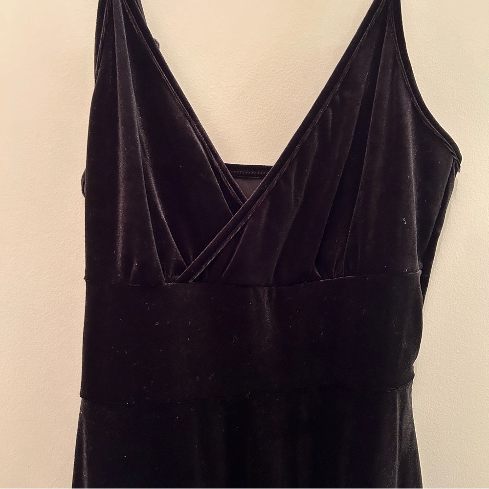 NWOT Velvet Babydoll Skater Dress